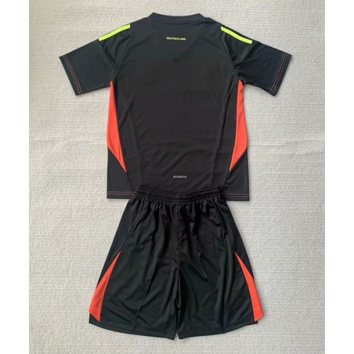 Lacne Dětský Futbalové dres Nemecko Brankarsky  ME 2024 Krátky Rukáv - Domáci (+ trenírky)